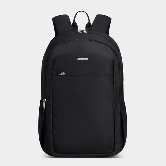 25 liter anti theft backpack for travel pack Travelon Classic Journeys 25L Polyester Amber Glow American Camping t shirt and has a volume Color:Pastel Block