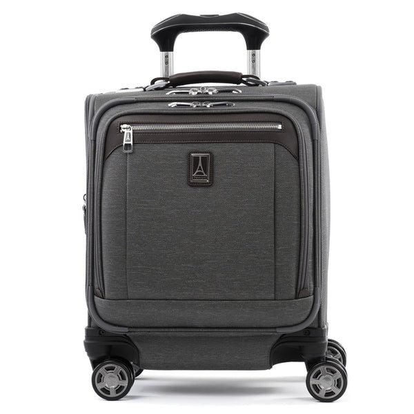 Spinner tote carry on top