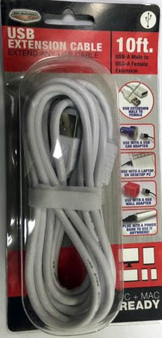 USB Extension Cable - 10ft.