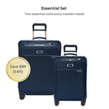 Essential Set (Essential 22" Carry-On Expandable Spinner + Medium Expandable Spinner)
