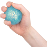 Set of 4 SCRUNCHEMS Galaxy Light UP Squish Balls
