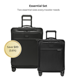Essential Set (Global 21" Carry-On Expandable Spinner + Medium Expandable Spinner)