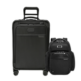 Business Trip Set (Essential 22" Carry-On Expandable Spinner + Large Cargo Backpack)