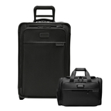 Frequent Flyer Set (Essential 22" 2-Wheel Expandable Carry-On + Underseat Duffle)