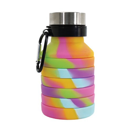 ISCREAM Tie Dye Collapsible Water Bottle