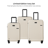 Limited-Edition Ivory Set (Essential 22" Carry-On Expandable Spinner + Medium Expandable Spinner + Large Expandable Spinner)