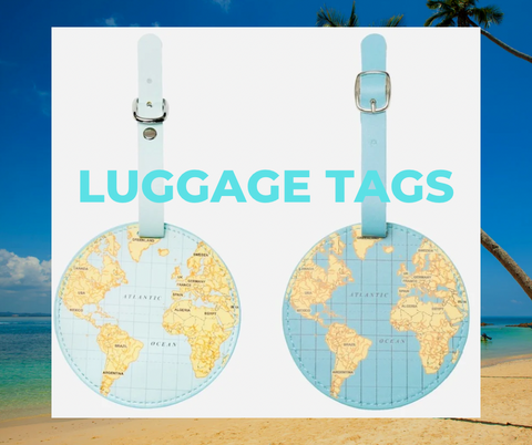 World Travel Luggage tag