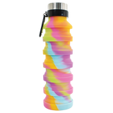ISCREAM Tie Dye Collapsible Water Bottle
