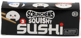 Set of 4 Packages SCRUNCHEMS Squishy Sushi Sensory Fidgets