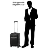 21" Expandable Carry-On Spinner (Platinum Elite)