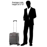 19" International Expandable Carry-On Spinner (Platinum Elite)