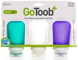GoToob+ 3-Pack (2.5 oz.) Bottles